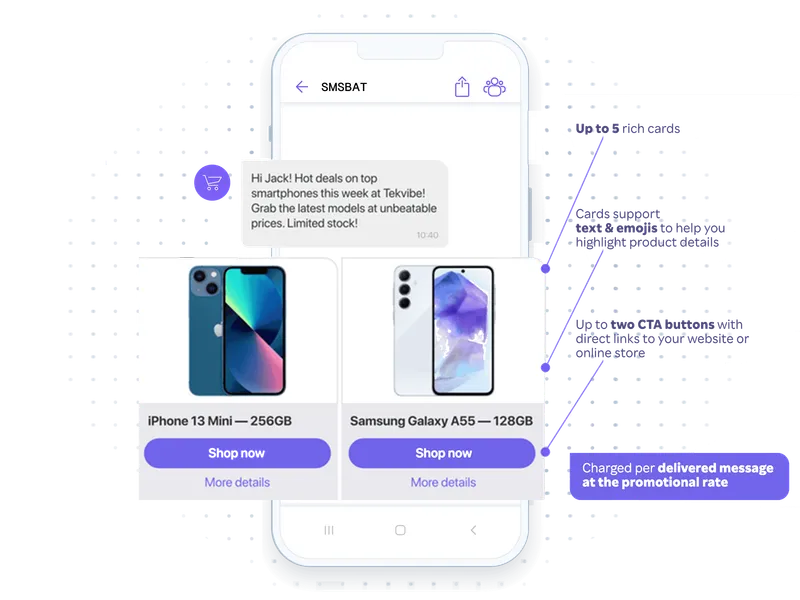 Viber Carousel Preview